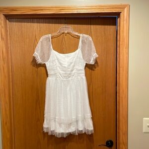 White alter’d state dress!!